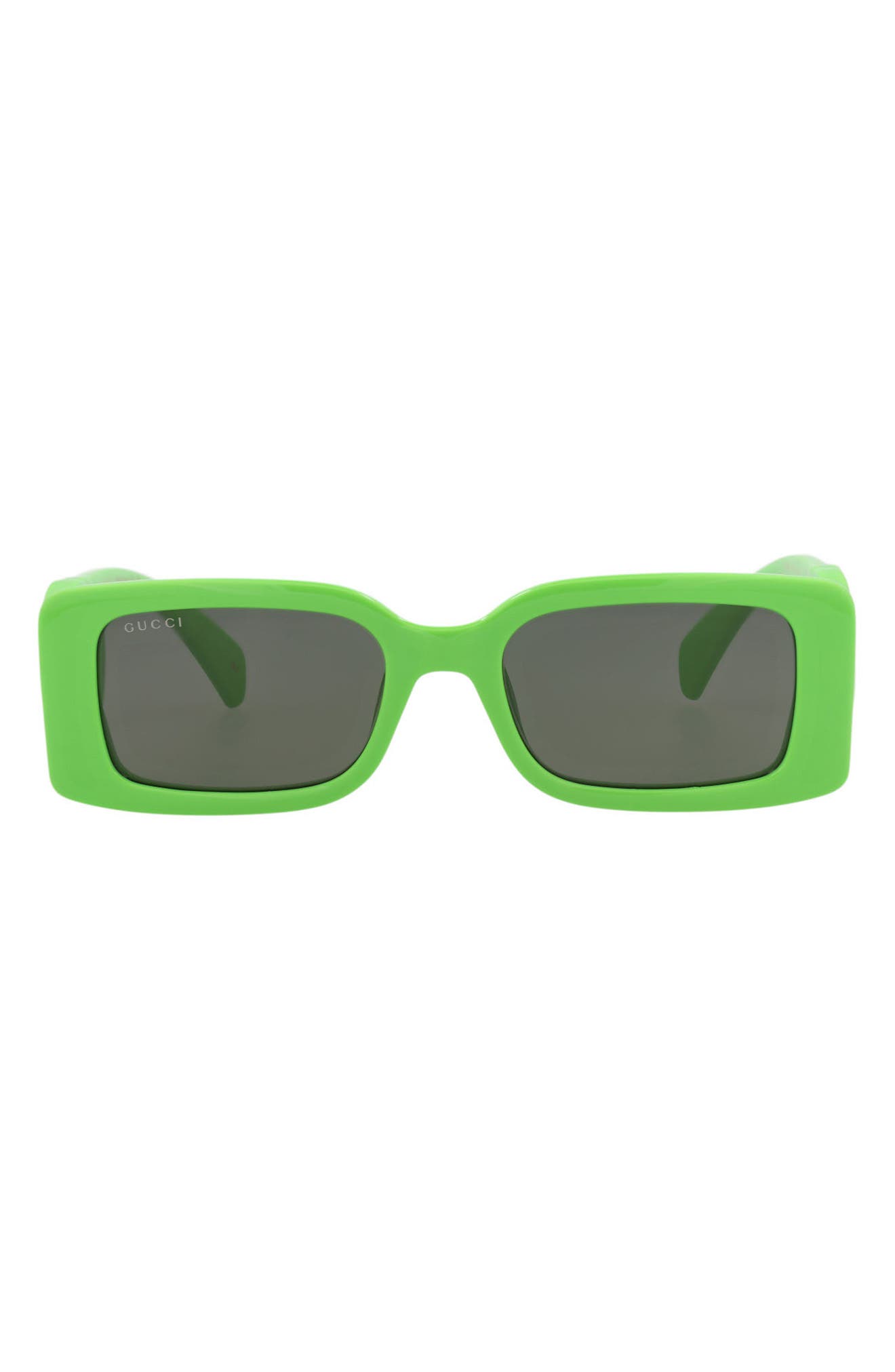 Gucci 54mm Rectangular Sunglasses