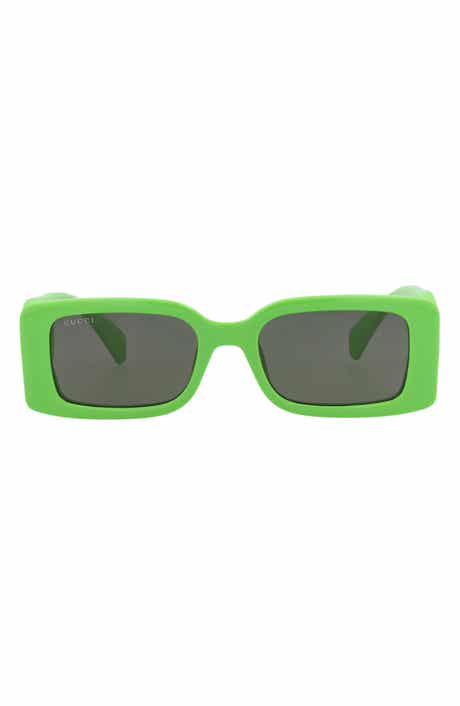 Gucci 54mm Rectangular Sunglasses