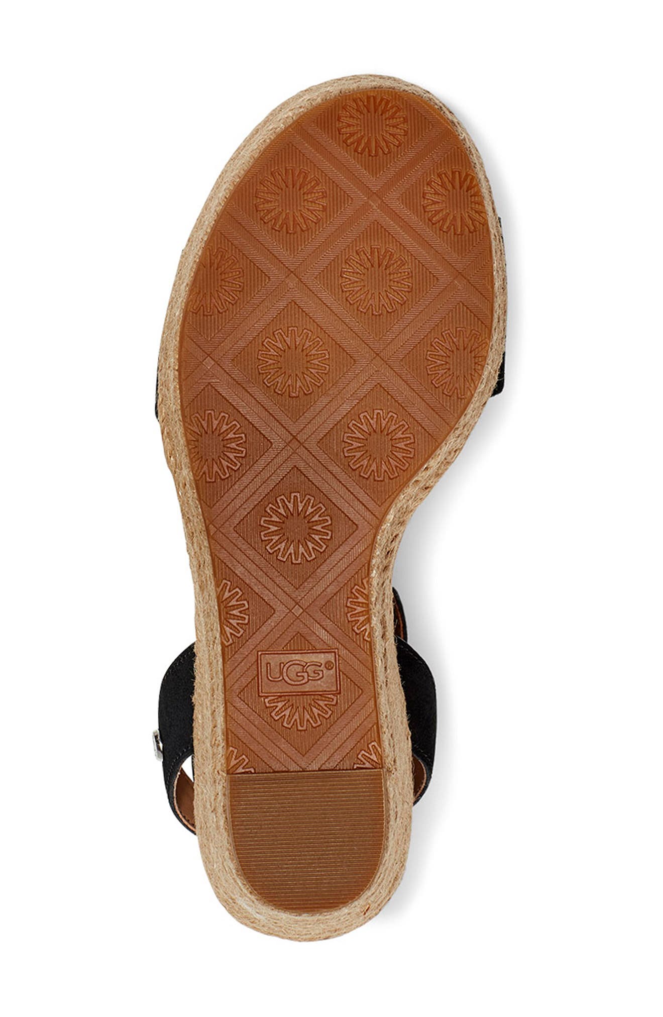 UGG<sup>®</sup> Wittley Espadrille Wedge Sandal, Alternate, color, 