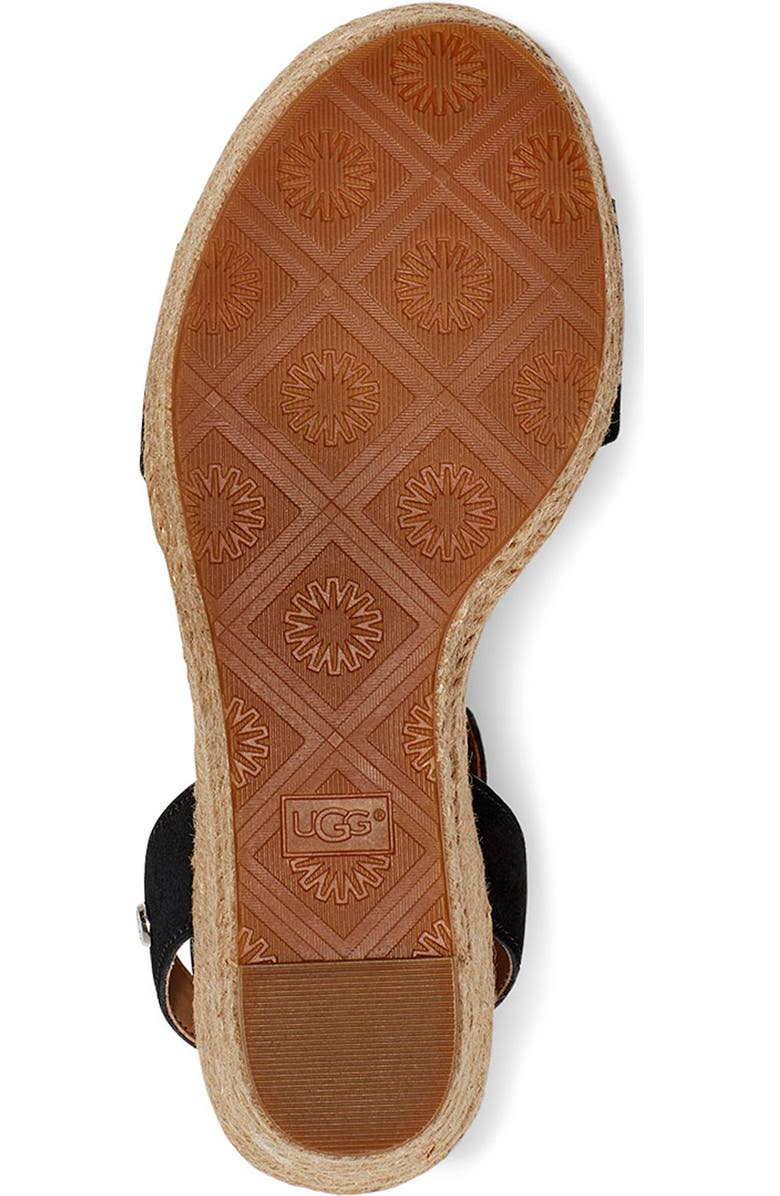 UGG<sup>®</sup> Wittley Espadrille Wedge Sandal, Alternate, color,