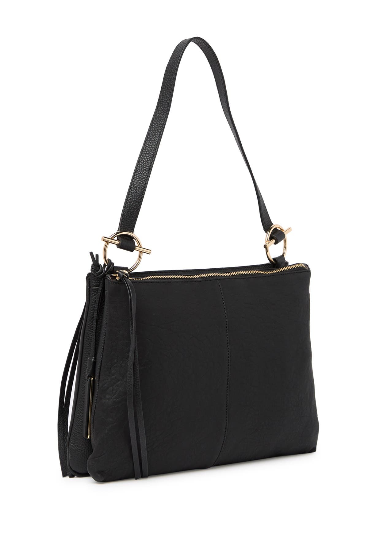 Vince Camuto Keliz Leather Shoulder Bag, Alternate, color, 