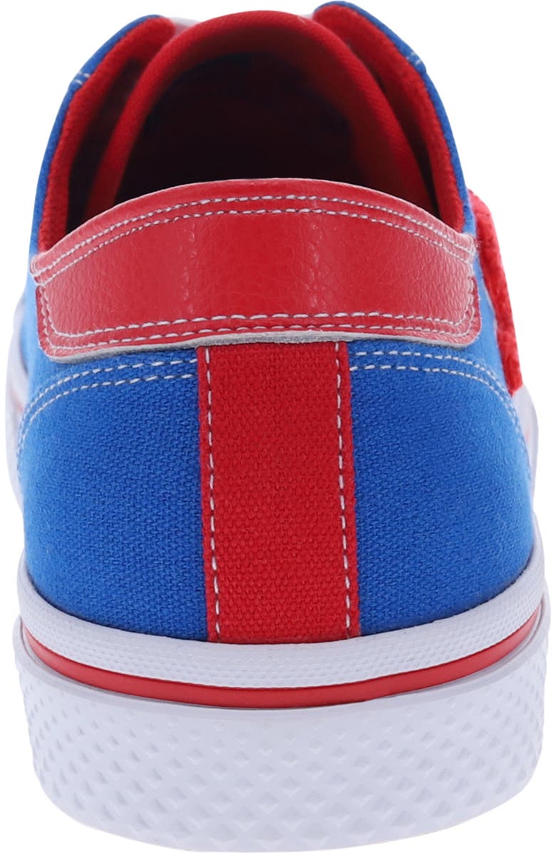 STARTER Tradition 71 Low Sneakers, Alternate, color, Blue/Red