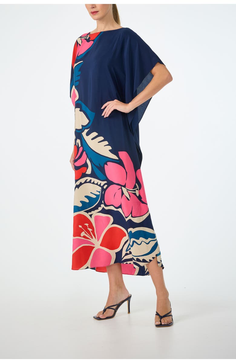 Trina Turk Jalani Maxi Caftan Dress, Alternate, color, Multi