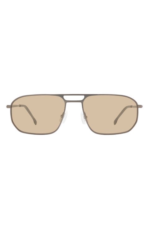 59mm Rectangular Sunglasses