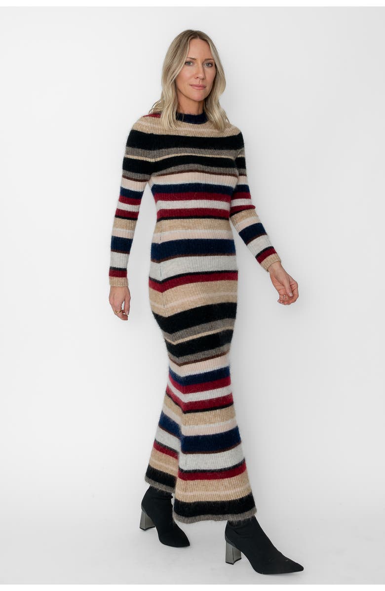 West Of Myriam Sweater Ankle Dress, Alternate, color, Multi