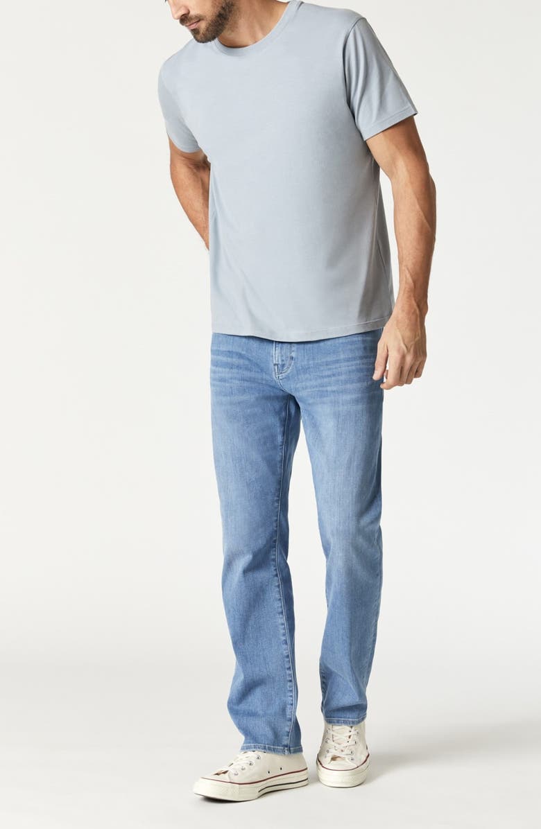 Mavi Jeans Organic Cotton & Modal T-Shirt, Alternate, color, Aluminum