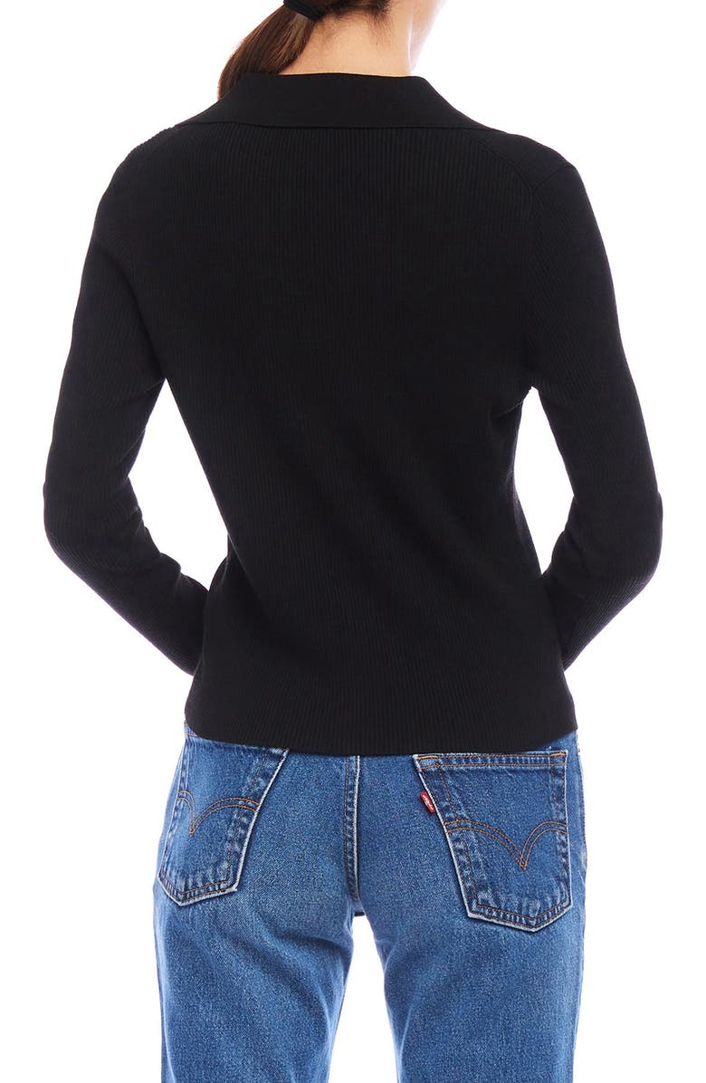 FIFTEEN TWENTY Rory Collar Rib Sweater, Alternate, color,
