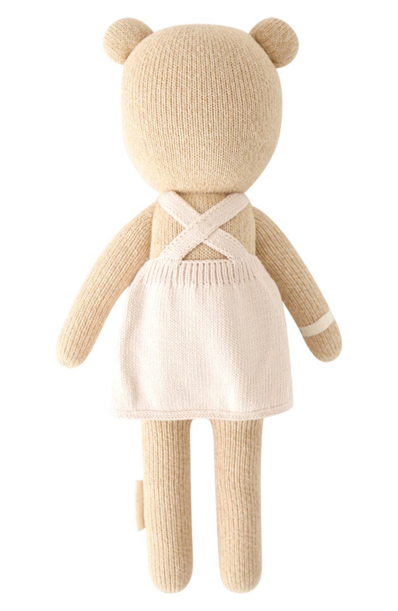 cuddle+kind Little Goldie the Honey Bear Stuffed Animal, Alternate, color, Pink