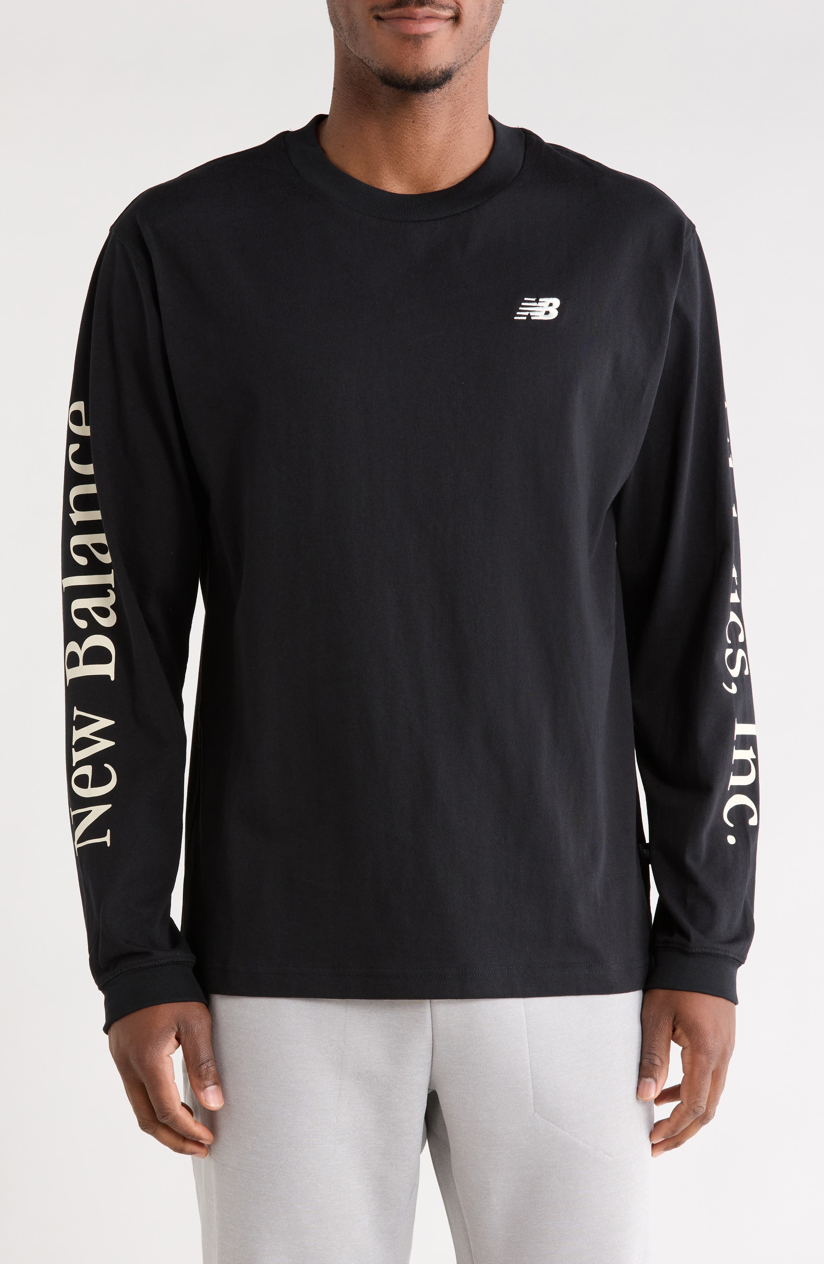 New Balance Athletics Long Sleeve Graphic T-Shirt
