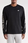 New Balance Athletics Long Sleeve Graphic T-Shirt