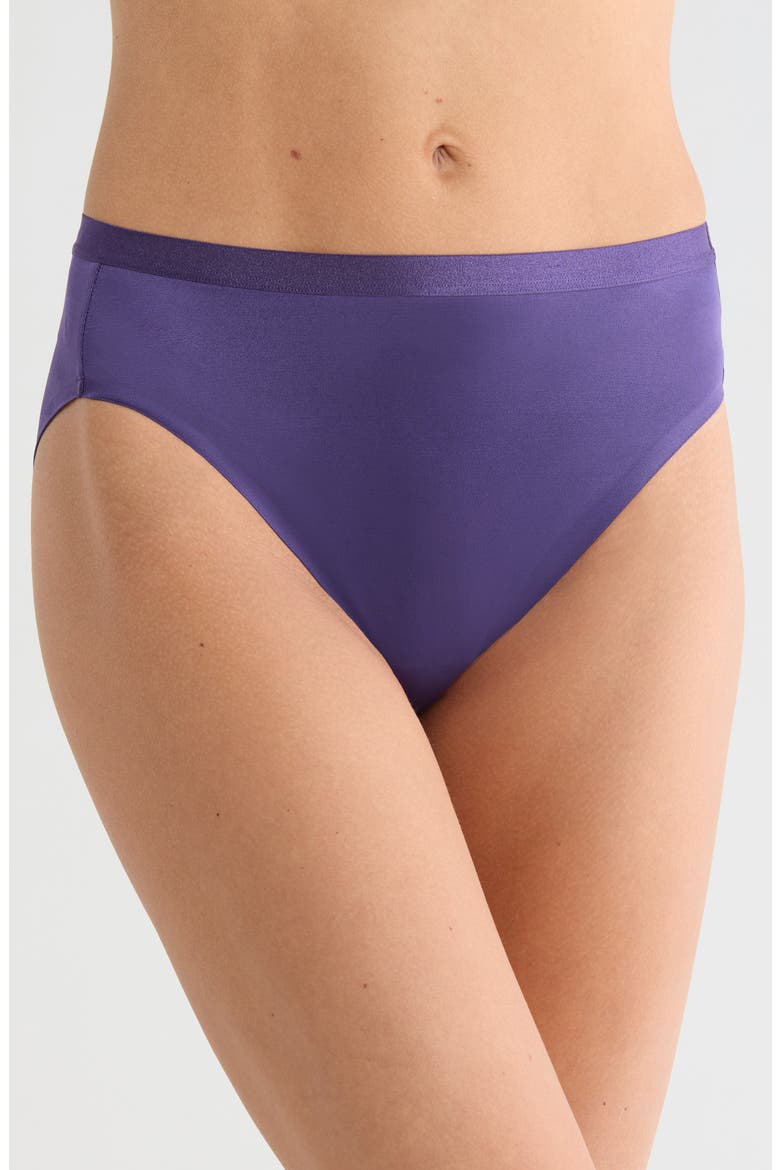 Inner Sheen High Cut Bikini, Main, color, MULBERRY PURPLE