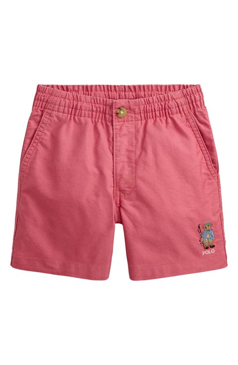 Kids' Classic Polo Bear Cotton Oxford Shorts (Toddler & Little Kid)