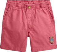 Polo Ralph Lauren Kids' Classic Polo Bear Cotton Oxford Shorts