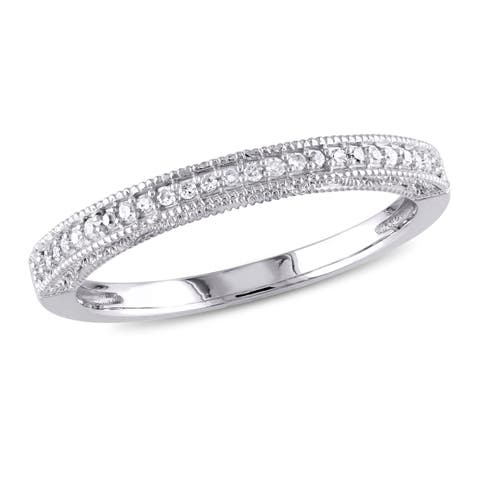 Diamond Anniversary Band Ring 10k