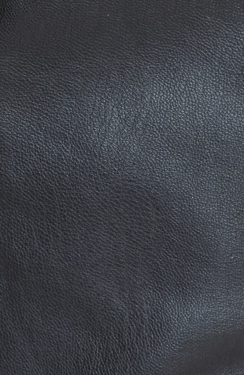 ASTR the Label ASTR Faux Leather Halter Crop Top, Alternate, color,