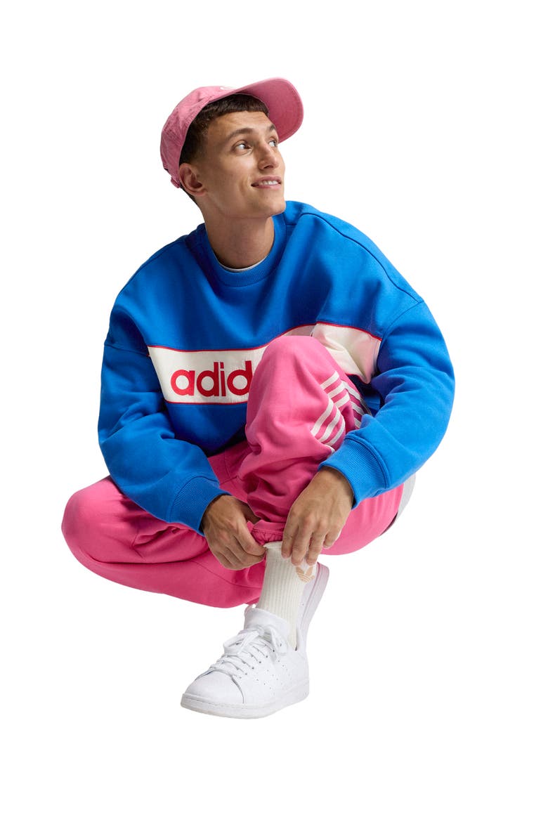 Logo Graphic Sweatshirt, Alternate, color, BLUE