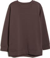 Zella Kick Back Ottoman Knit Sweatshirt