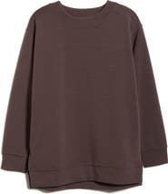 Zella Kick Back Ottoman Knit Sweatshirt