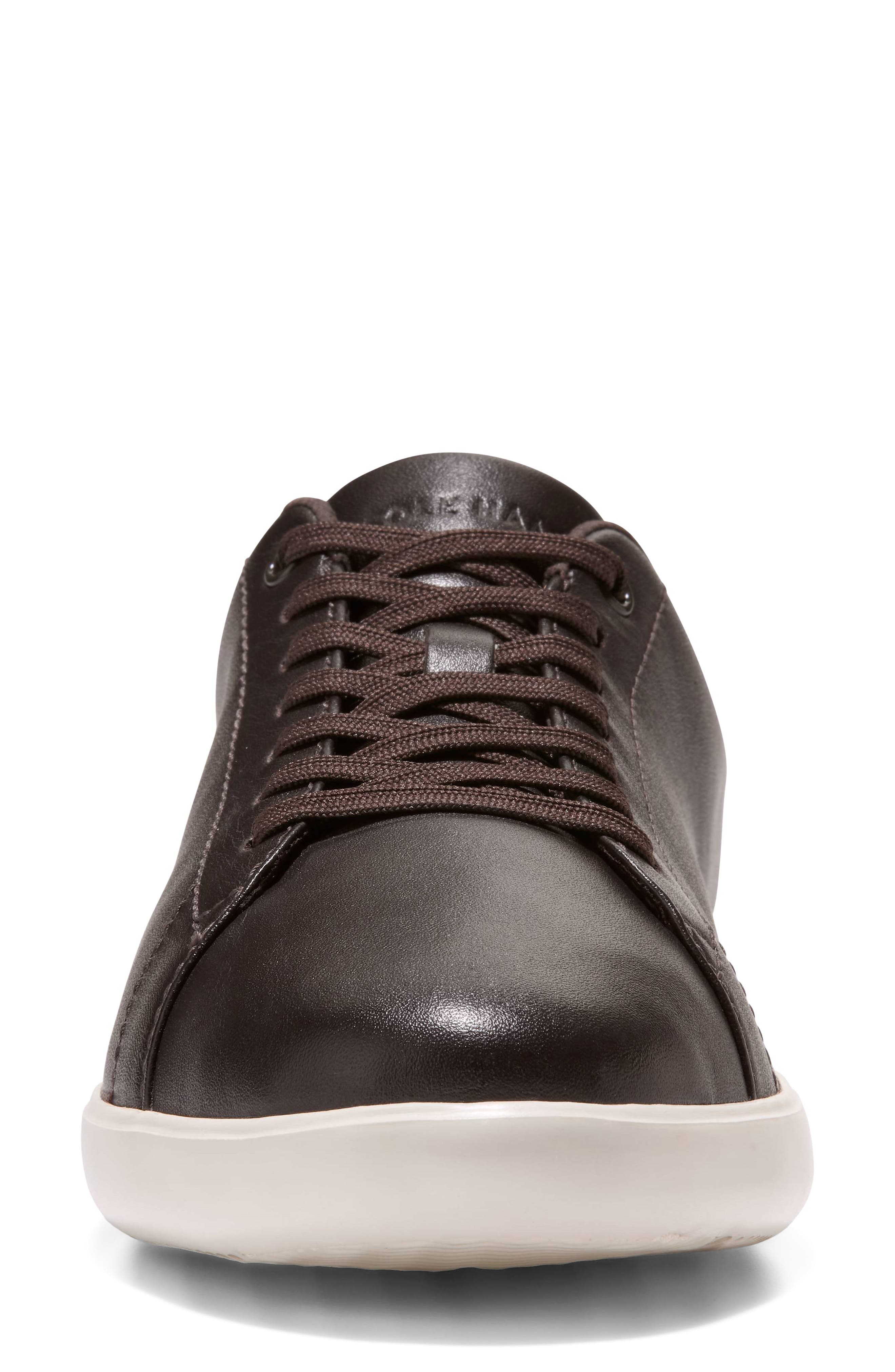 Grand Crosscourt Sneaker, Alternate, color, DARK CHOCOLATE LEATHER