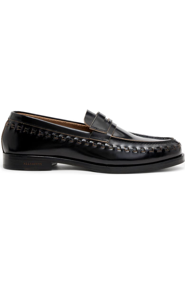 AllSaints Sammy Penny Loafer, Alternate, color,