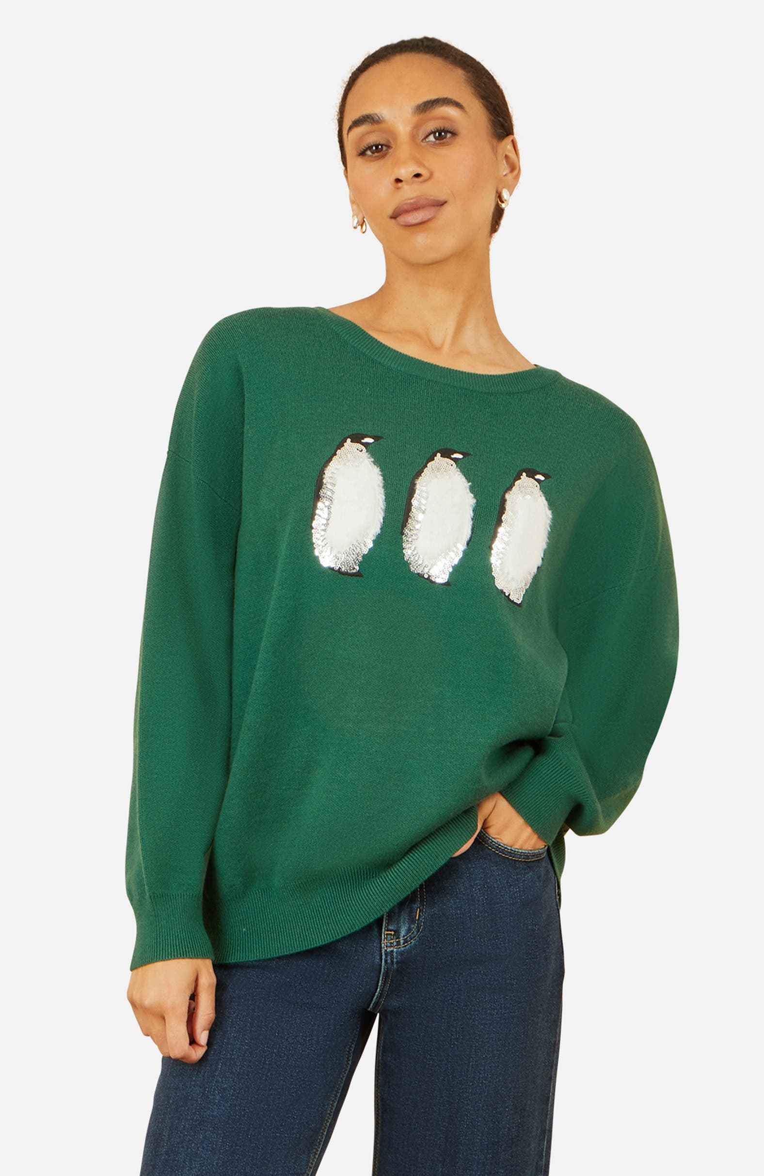 Penguin Knitted Jumper