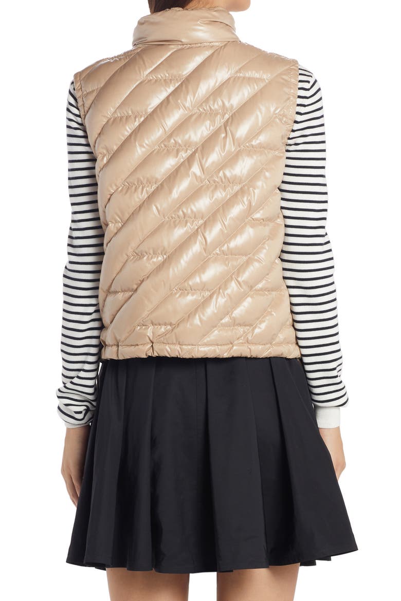 Lecroisic Quilted Down Puffer Vest, Alternate, color, 20G NUDE