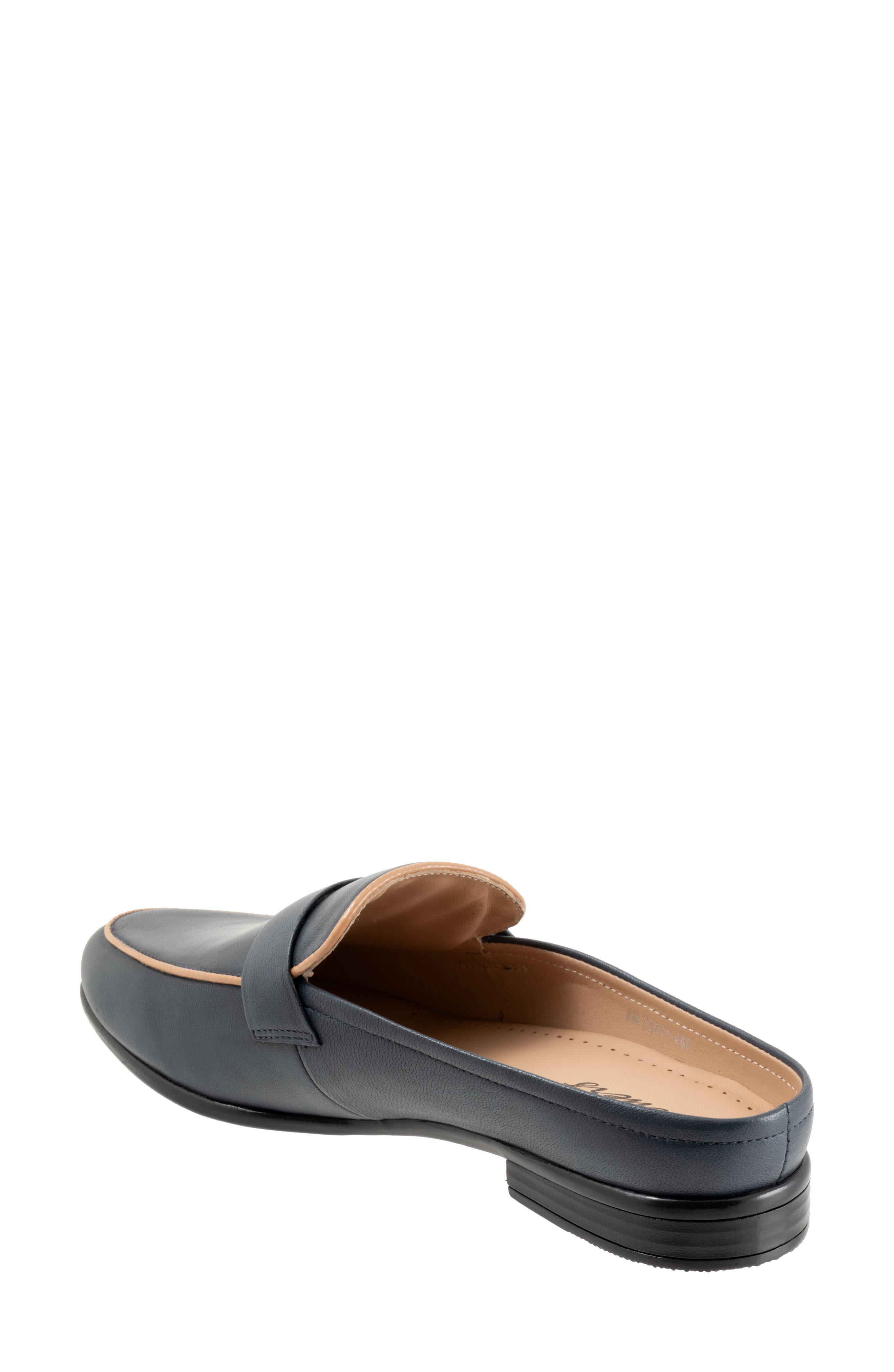 Lola Loafer Mule, Alternate, color, NAVY