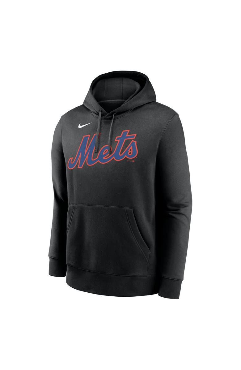 Nike Men's Nike Juan Soto Black New York Mets Player Name & Number Club Fleece Pullover Hoodie, Alternate, color, Black