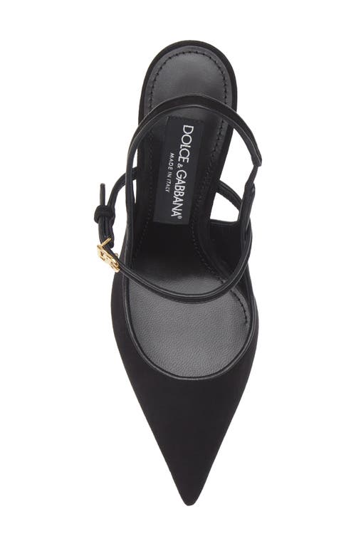 Dolce & Gabbana Dolce&gabbana Pointed Toe Slingback Pump