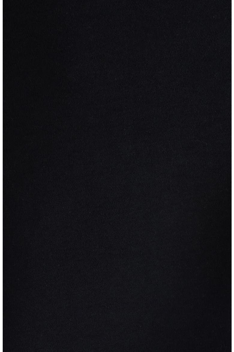 Layered Mixed Media Dress, Alternate, color, BLACK