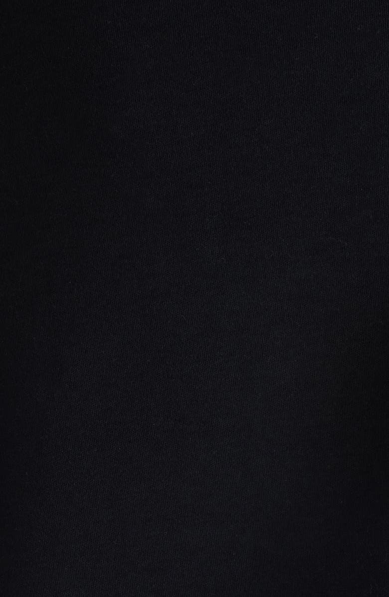 Acne Studios Layered Mixed Media Dress, Alternate, color, Black