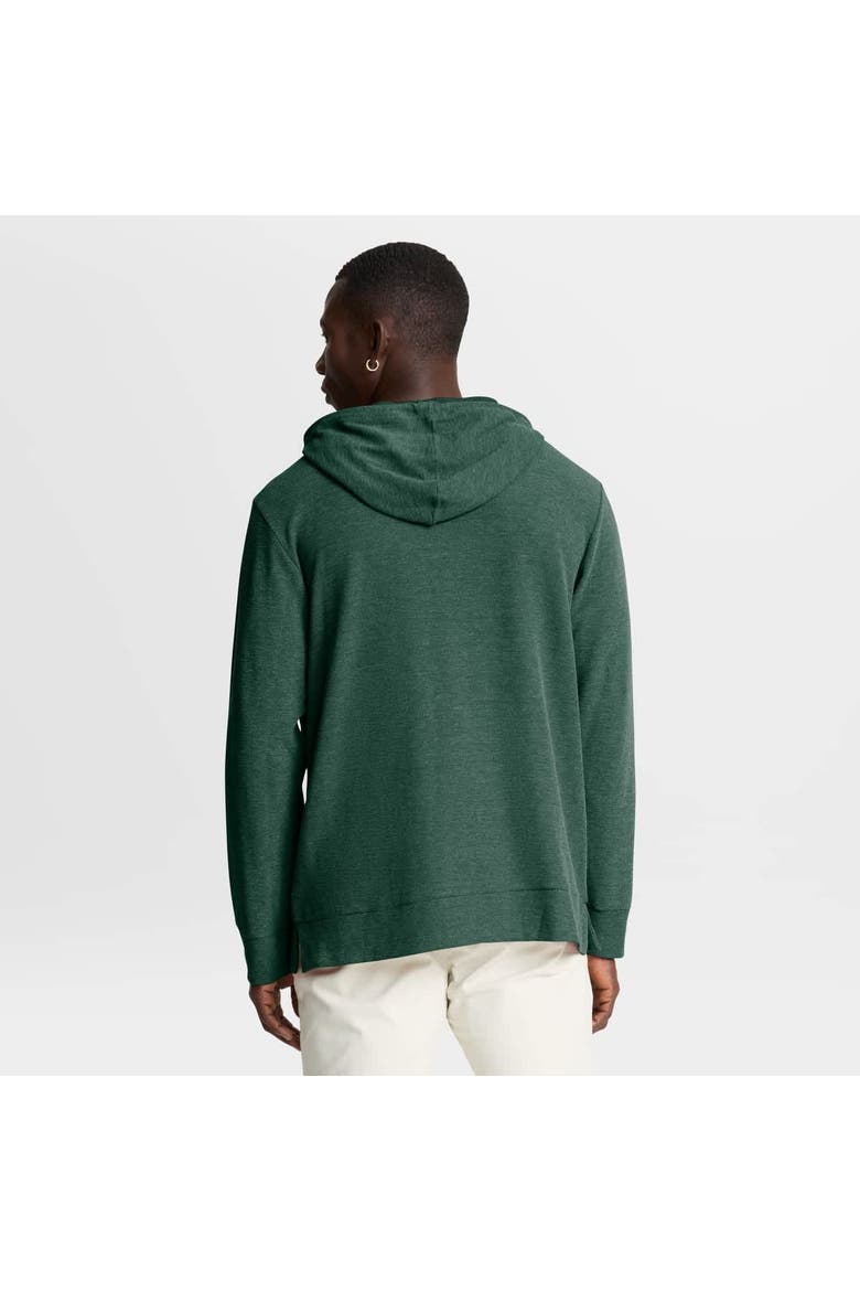 Men's Fanatics Green Miami Hurricanes Hometown Premium Huddle Up Long Sleeve Hoodie T-Shirt, Alternate, color, Green