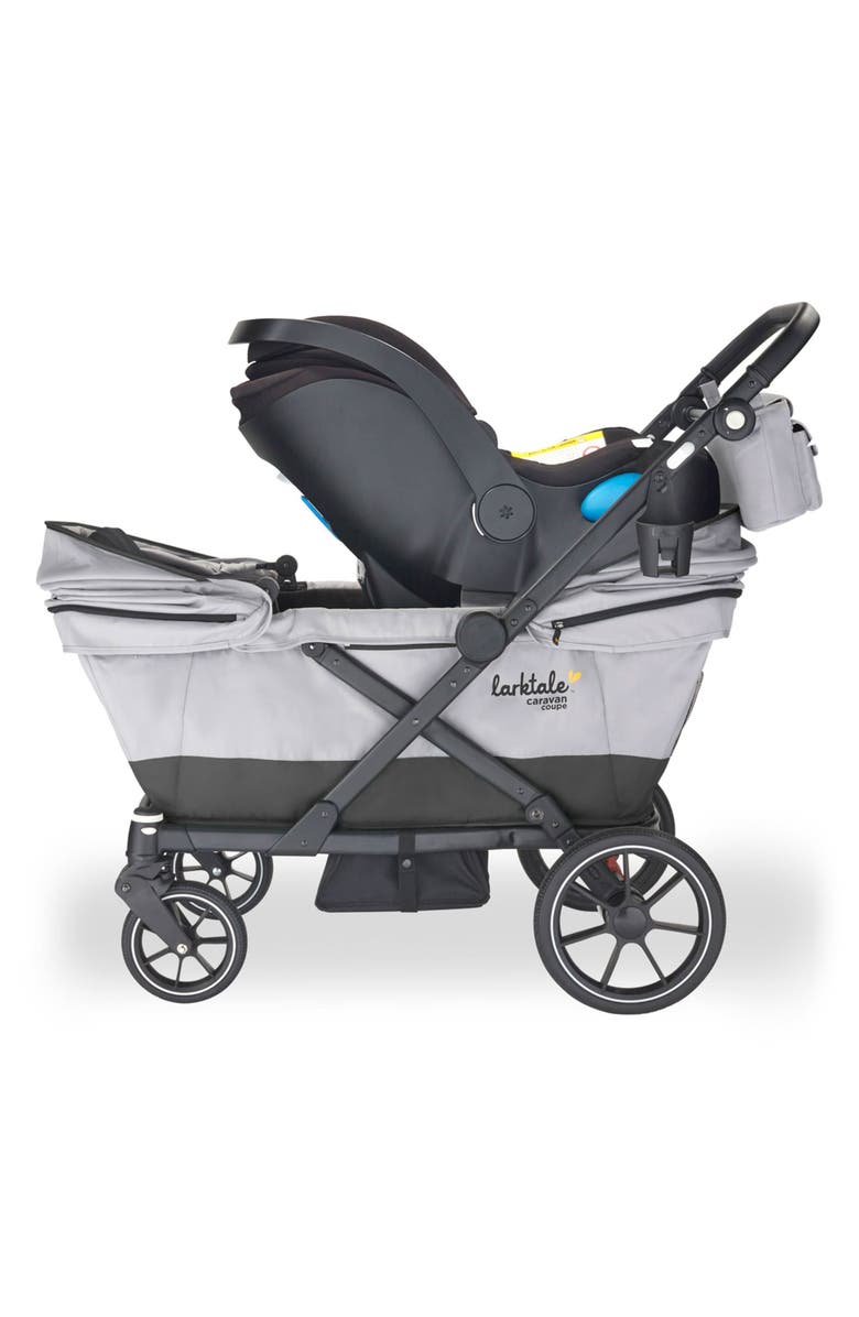 Larktale Caravan Coupe Quad Car Seat Adapters, Main, color, Black