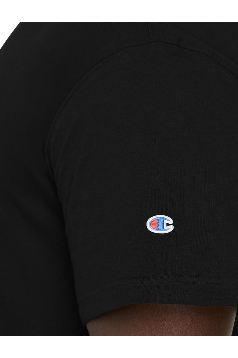 Script T-Shirt, Alternate, color, BLACK