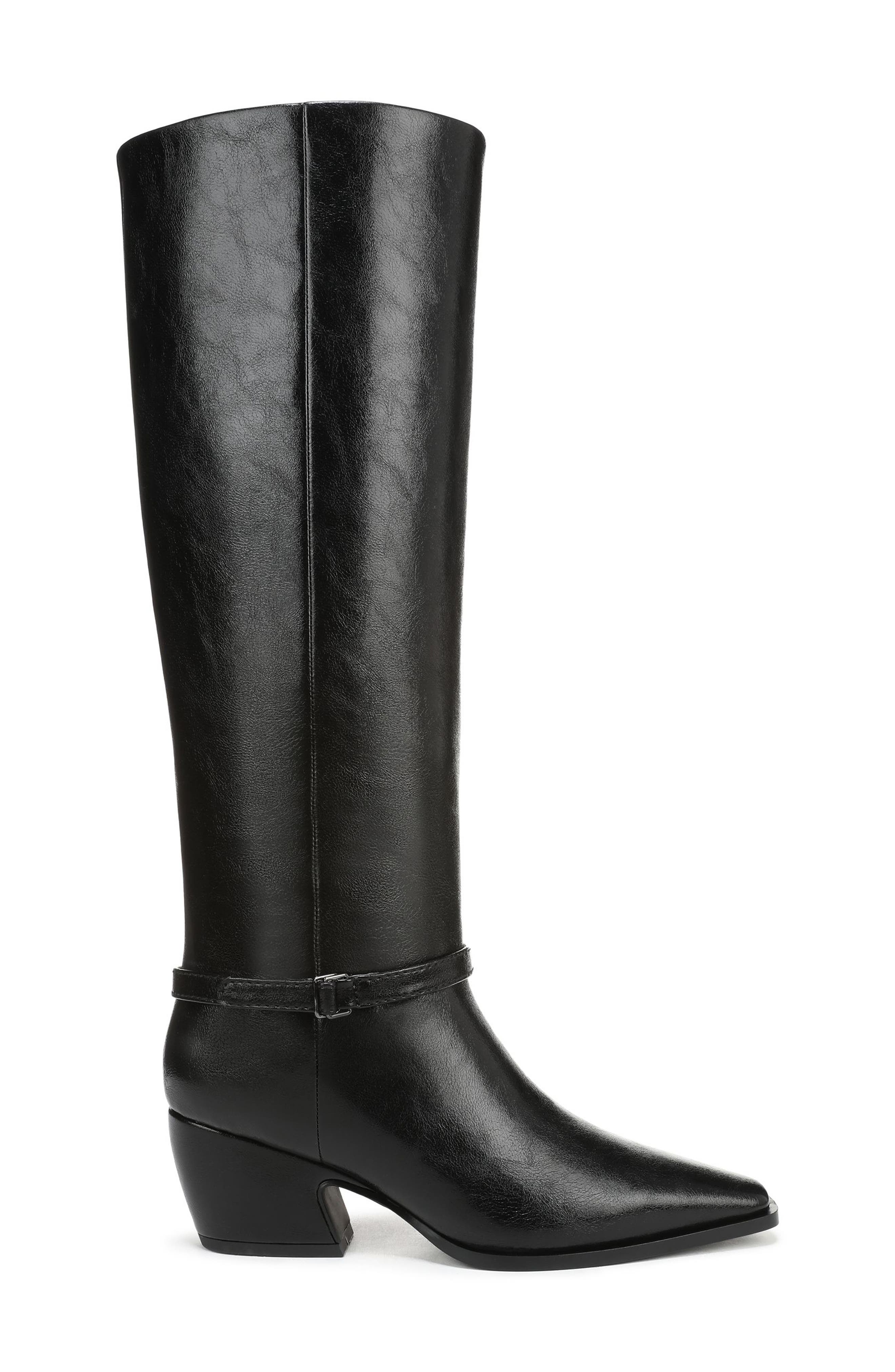 Franco Sarto Vanesha Knee High Boot, Alternate, color, Black