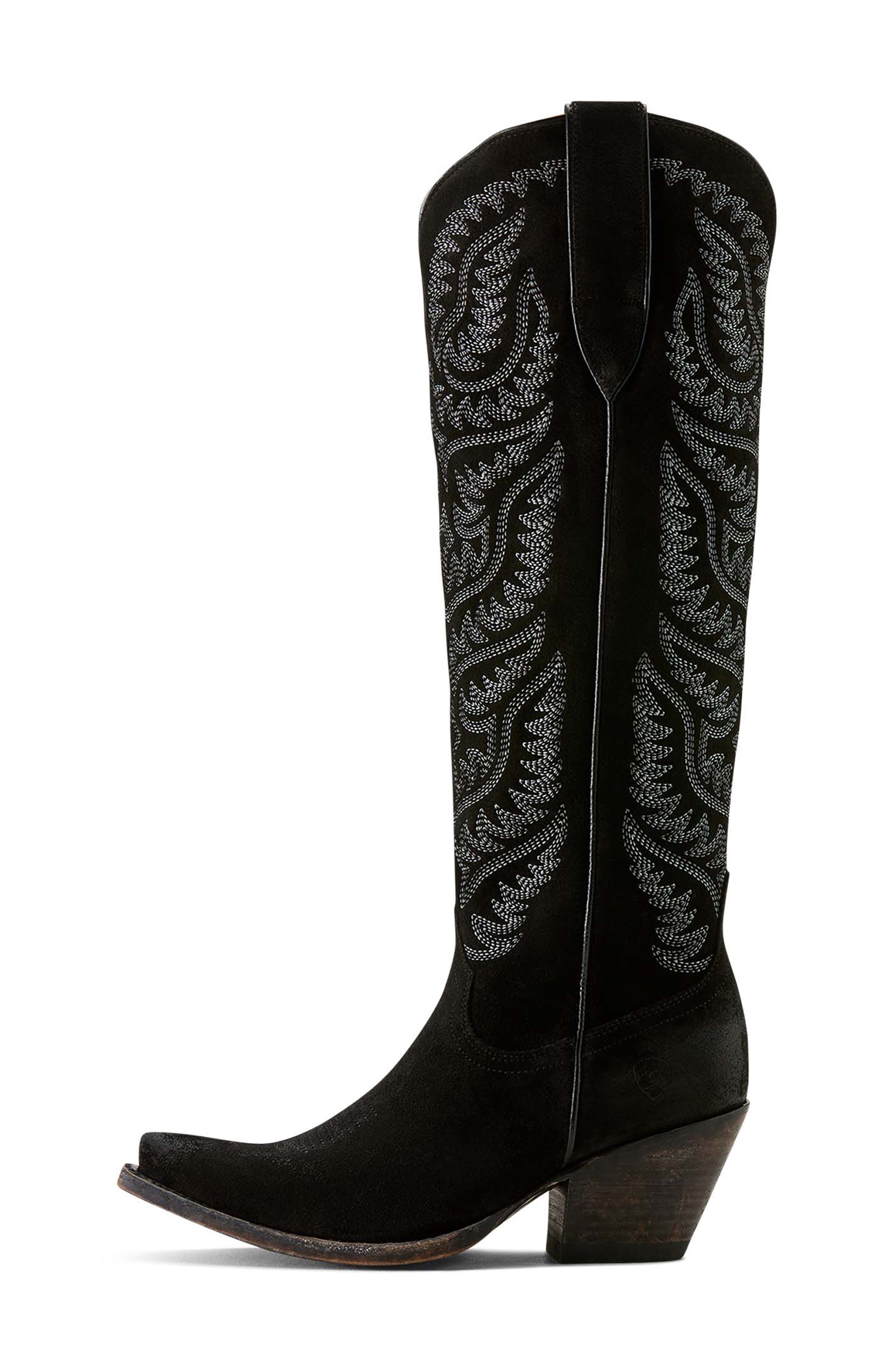 Ariat Laramie X Toe Western Boot, Alternate, color, Black