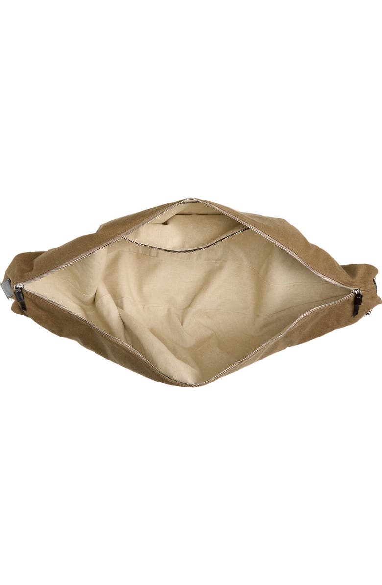 Lemaire XL Quiver Clip Canvas Bag, Alternate, color, Sisal