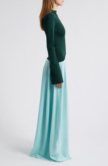 The Soglio Long Sleeve Maxi Dress