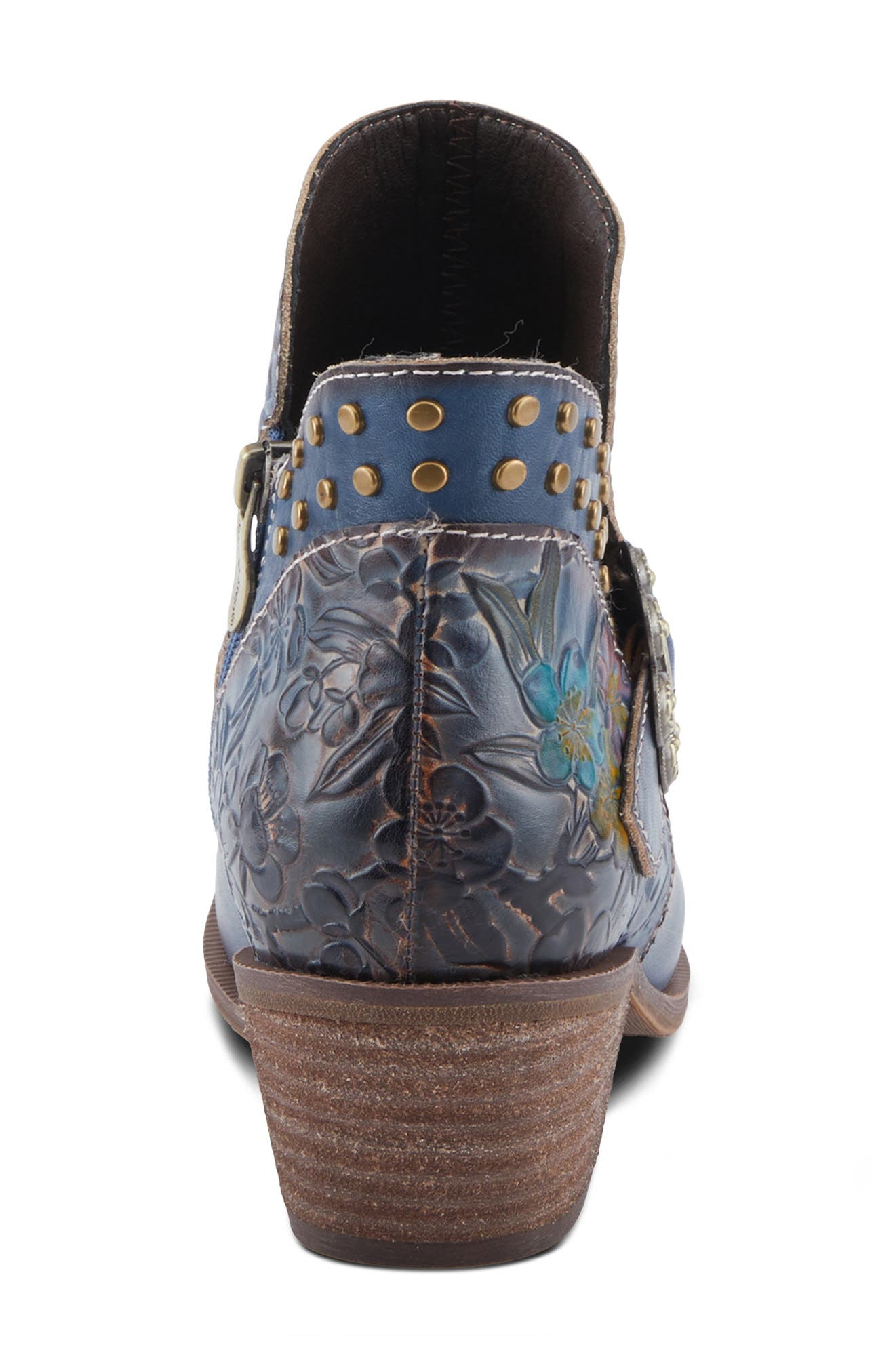 Daintylady Bootie, Alternate, color, BLUE MULTI