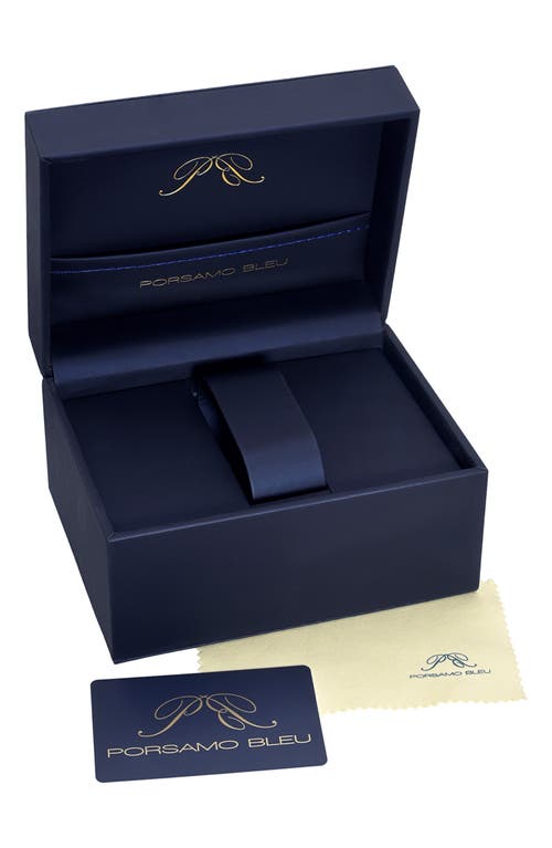 Porsamo Bleu Women's Angelica Stainless Steel Bracelet Watch 1341bans In Multi