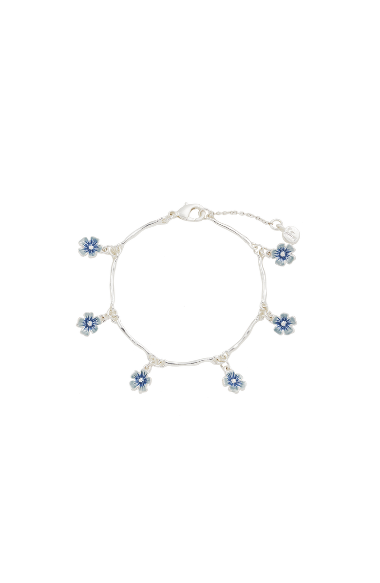 Fable England Forget-Me-Not Bracelet Silver, Main, color, Blue & Silver