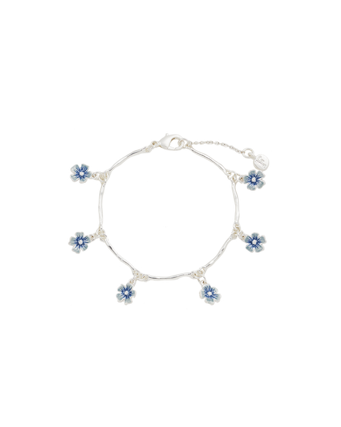 Forget-Me-Not Bracelet Silver