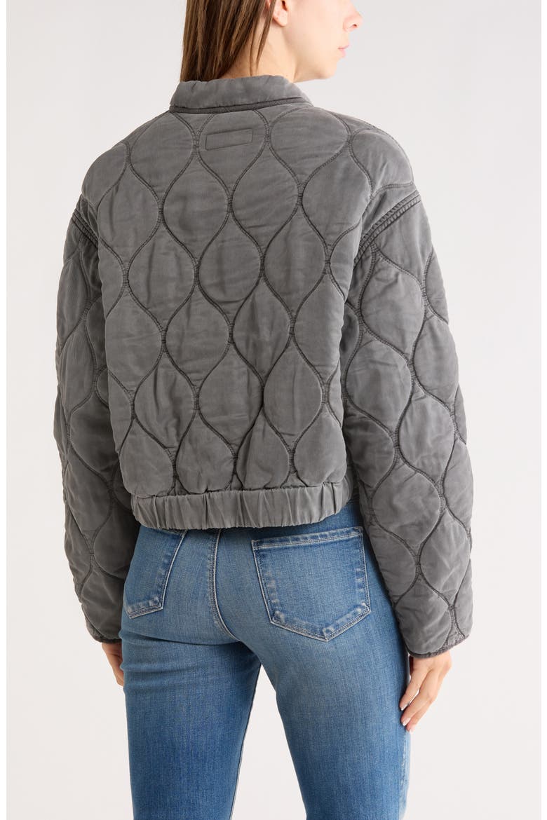 Quilted Bomber Jacket, Alternate, color, UNWIND