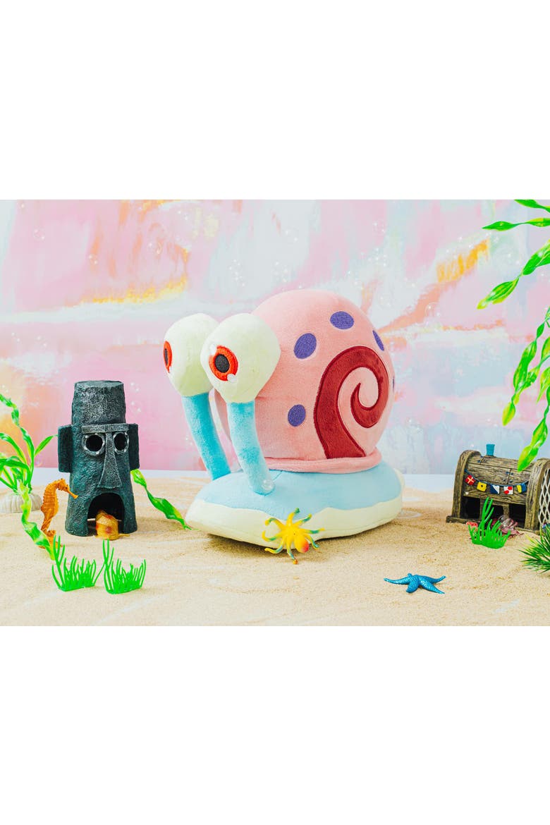 SpongeBob SquarePants Gary The Snail 10-Inch Collector Plush Toy, Alternate, color, Multi-Color