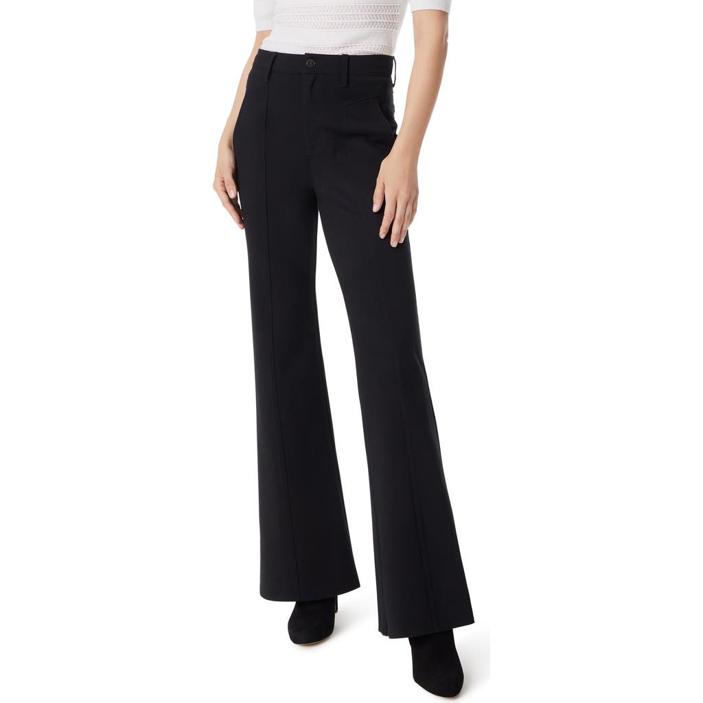 SAM EDELMAN SAM EDELMAN BAY V-YOKE HIGH WAIST FLARE PONTE PANTS