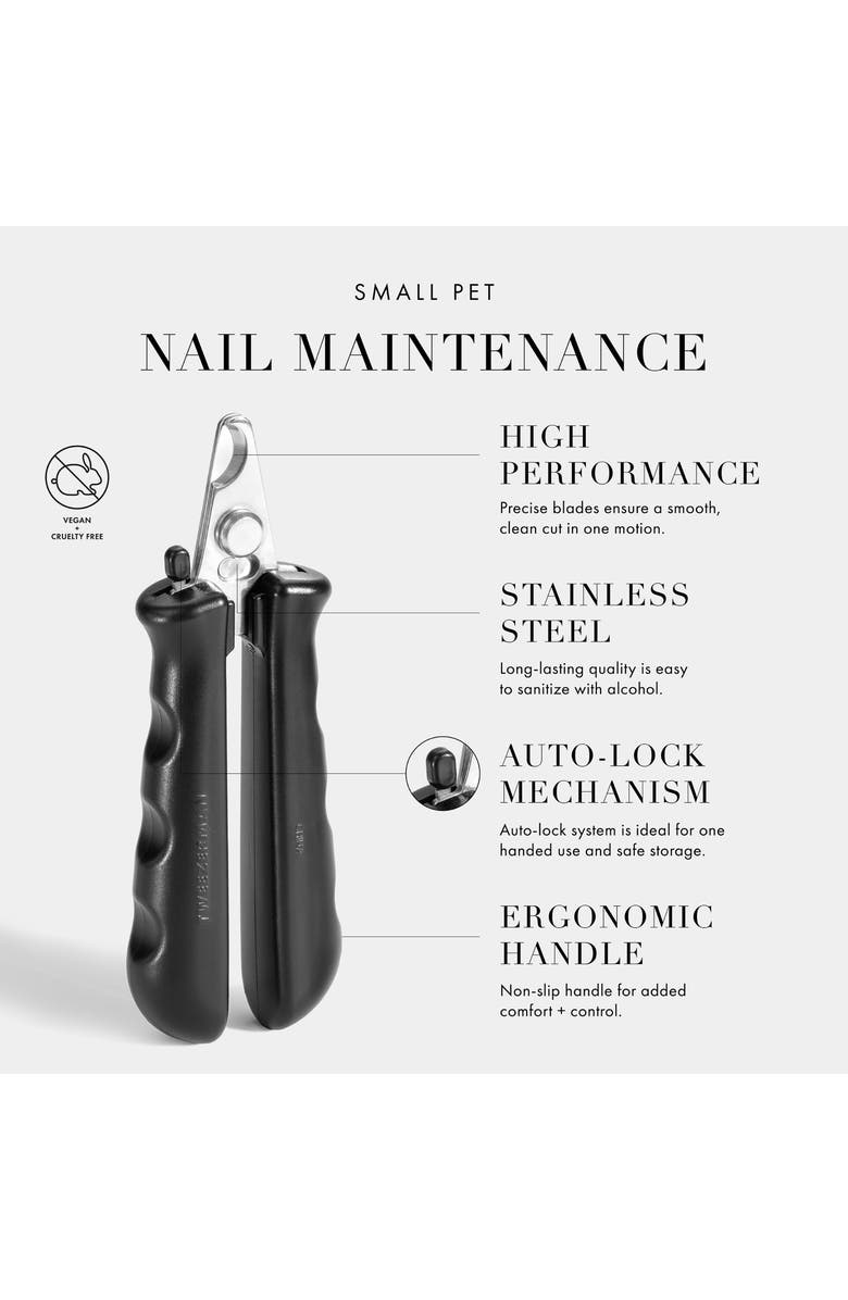 TWEEZERMAN Small Precision Nail Clipper for Pets, Alternate, color,