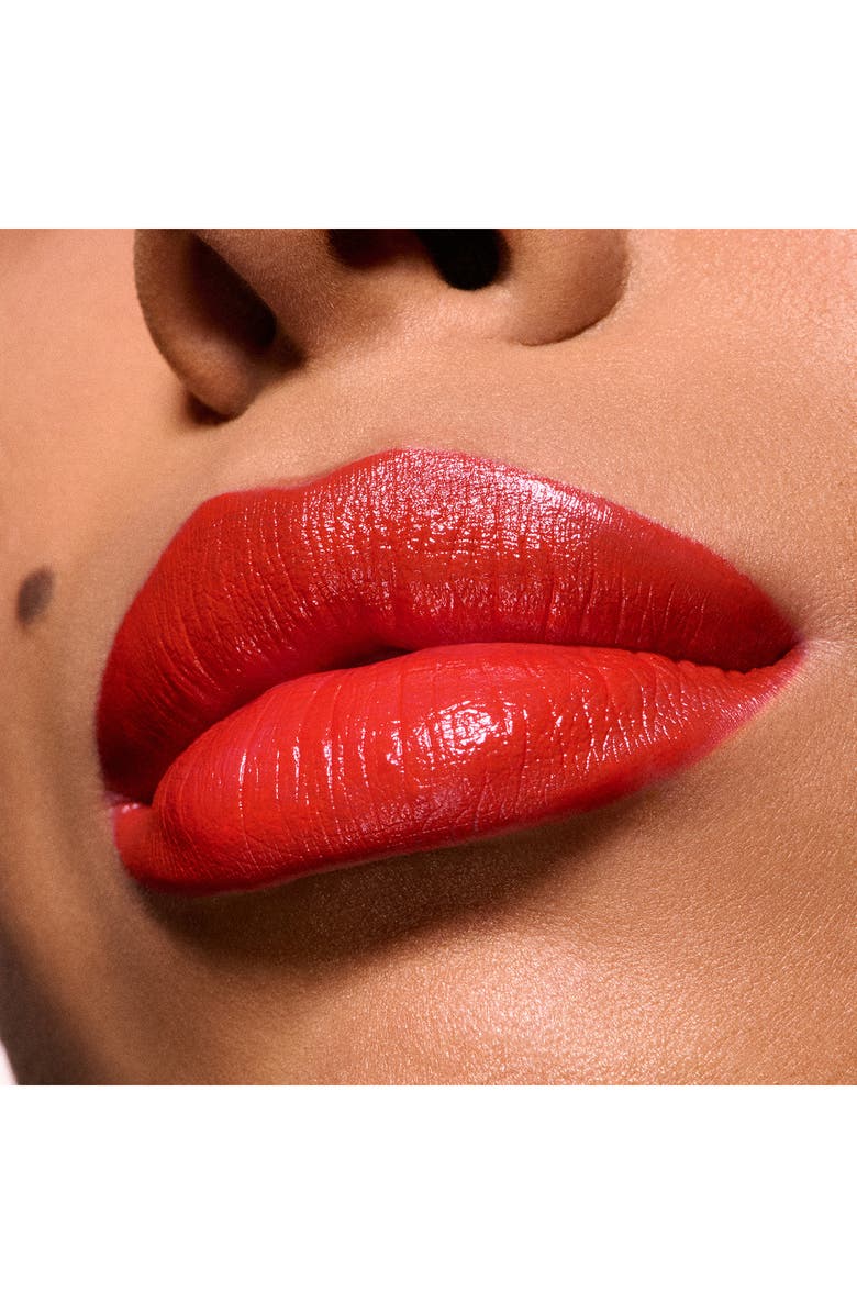 MAC Cosmetics M·A·Cximal Sleek Satin Lipstick, Alternate, color, Unexpected Red