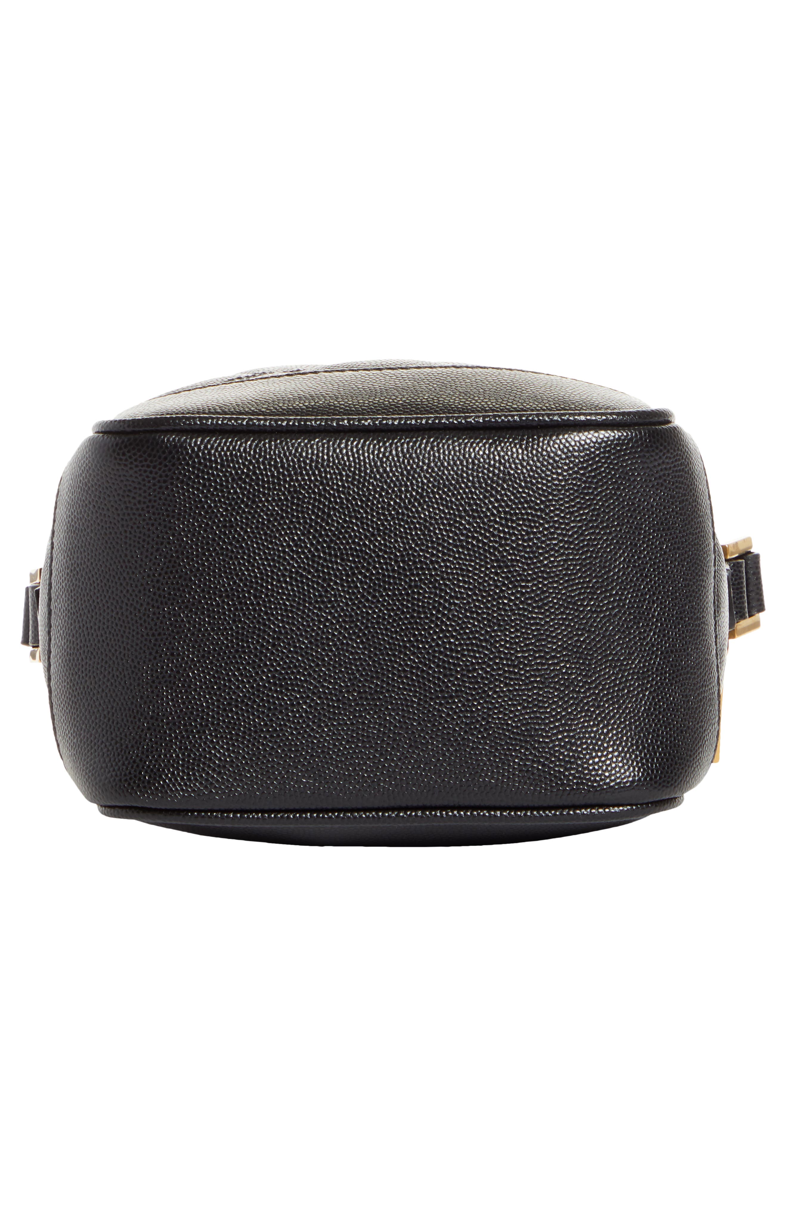 Saint Laurent '80s Vanity Case Matelassé Leather Shoulder Bag, Alternate, color, 