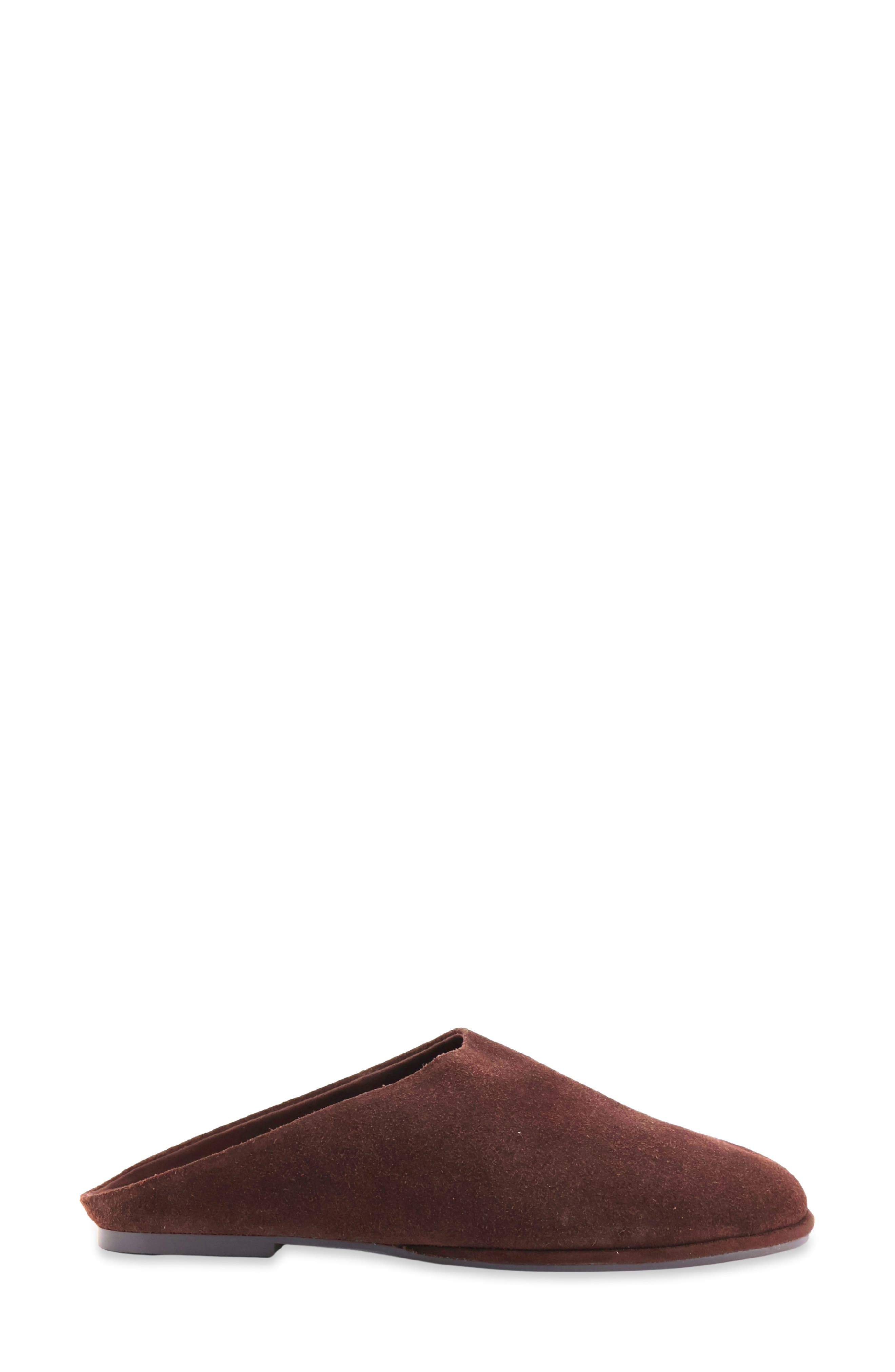 Anouk Faux Leather Mule, Alternate, color, BROWN SUEDE