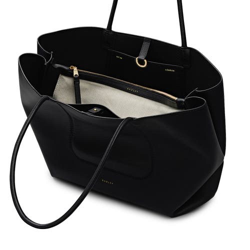 Radley The Compton Medium Ziptop Shoulder Bag In Black